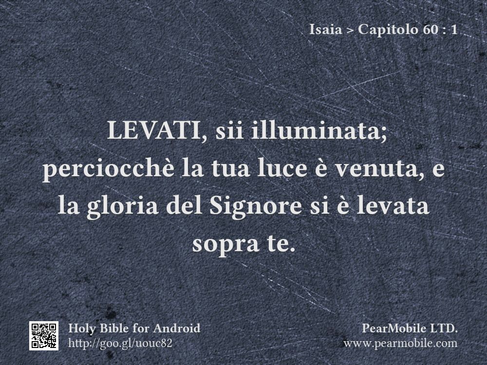 Isaia, Capitolo 60:1